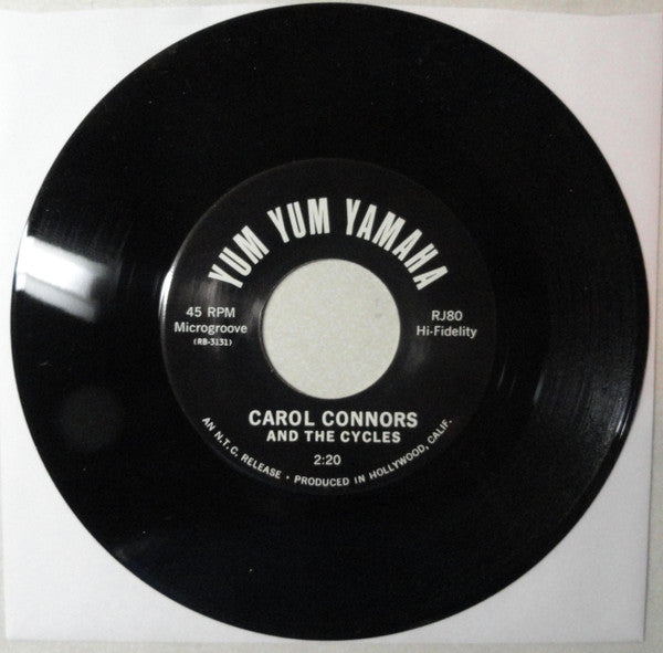 Carol Connors And The Cycles : Yum Yum Yamaha (7", S/Sided, Promo)