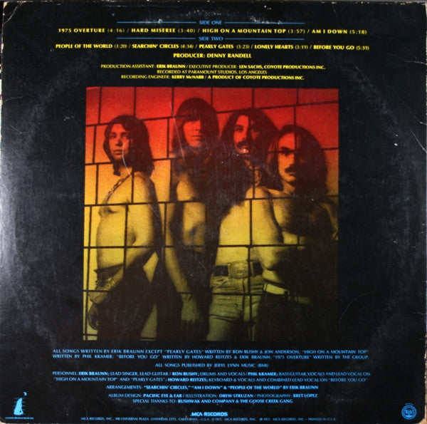 Iron Butterfly : Scorching Beauty (LP, Album, Pin)