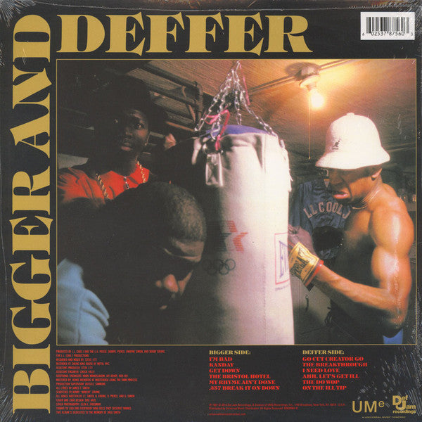 LL Cool J : BAD (Bigger and Deffer) (LP, Album, RE)