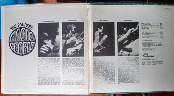 The Paupers : Magic People (LP, Album, Mono, MGM)
