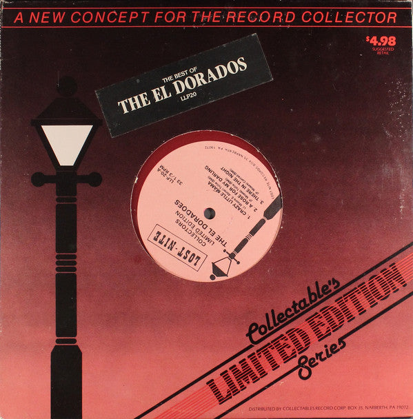The El Dorados : The Best Of The El Dorados (10", Comp, Ltd, Num, Red)