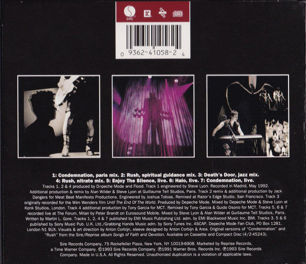 Depeche Mode : Condemnation (CD, Maxi, RP, FLP)