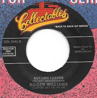 Climax (6) / Roger Williams (2) : Precious And Few / Autumn Leaves (7", Single, RE)