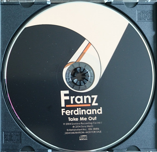 Franz Ferdinand : Take Me Out (CD, Single, Promo)