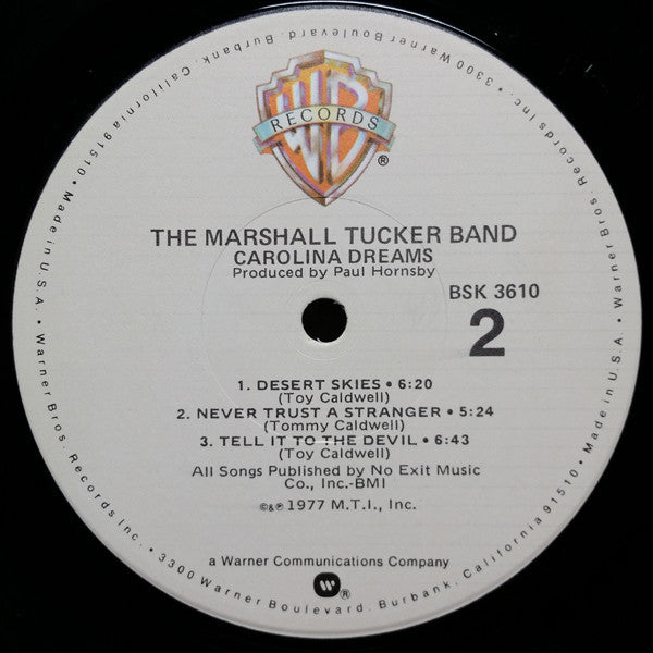 The Marshall Tucker Band : Carolina Dreams (LP, Album, MGM)