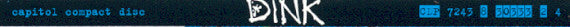 Dink : Dink (CD, Album, JAX)