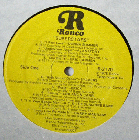 Various : Superstars (LP, Comp)