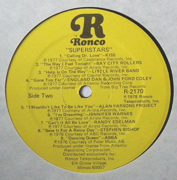 Various : Superstars (LP, Comp)
