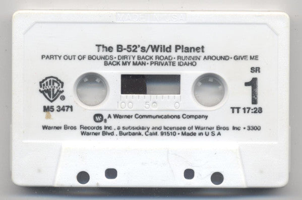 The B-52's : Wild  Planet (Cass, Album, RE, SR)