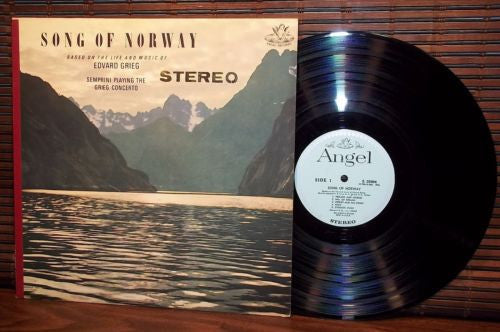 Alberto Semprini : Song Of Norway (LP, Album, RP)