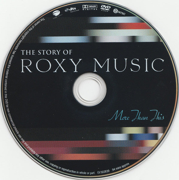 Roxy Music : The Story Of Roxy Music - More Than This (DVD)