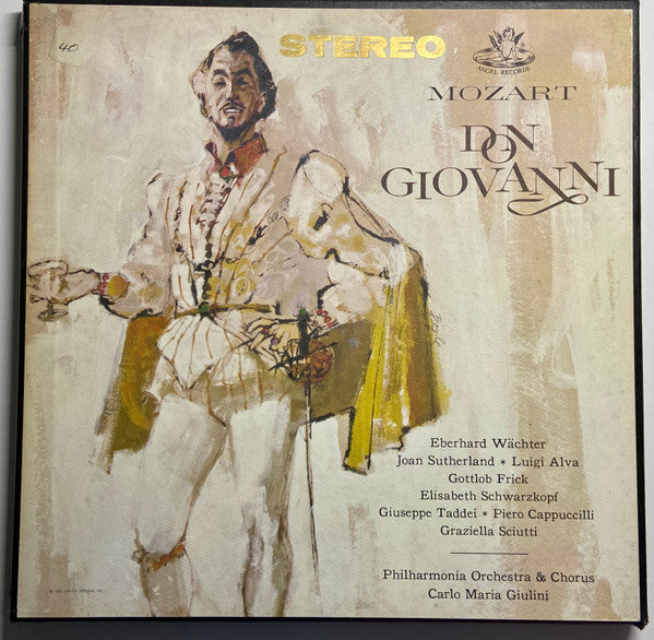 Wolfgang Amadeus Mozart - Philharmonia Orchestra And Philharmonia Chorus, Carlo Maria Giulini : Don Giovanni (4xLP, RP + Box)