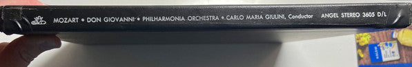 Wolfgang Amadeus Mozart - Philharmonia Orchestra And Philharmonia Chorus, Carlo Maria Giulini : Don Giovanni (4xLP, RP + Box)