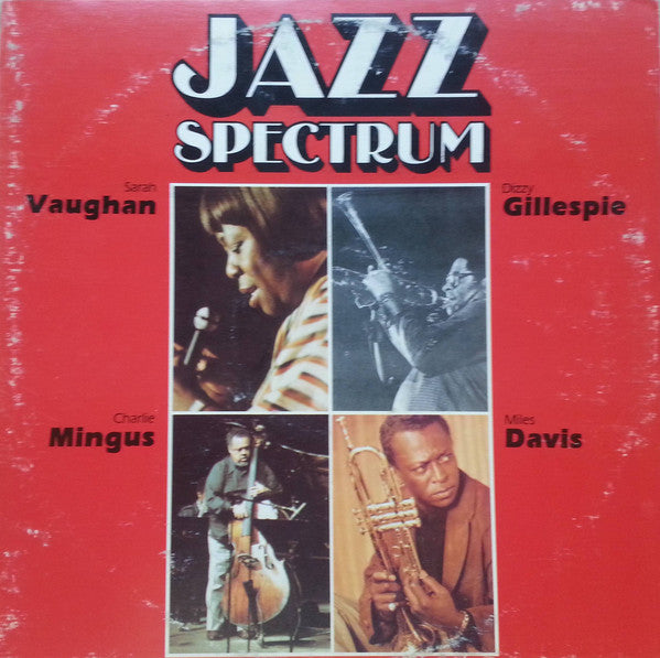 Sarah Vaughan, Miles Davis, Charles Mingus, Dizzy Gillespie : Jazz Spectrum (LP, Comp)