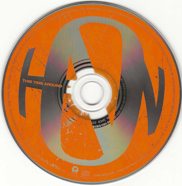 Hanson : This Time Around (CD, Promo)