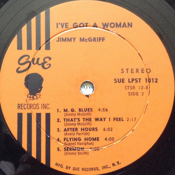 Jimmy McGriff : I've Got A Woman (LP, Album)