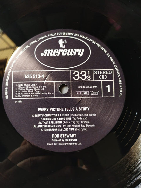 Rod Stewart : Every Picture Tells A Story (LP, Album, RE, 180)