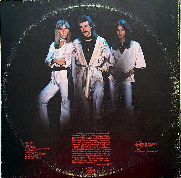 Rush : 2112 (LP, Album, Ter)