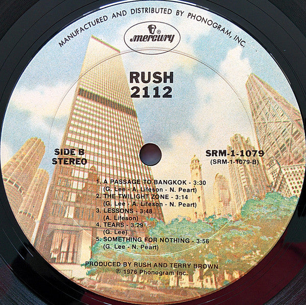 Rush : 2112 (LP, Album, Ter)