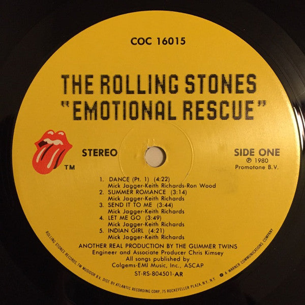 The Rolling Stones : Emotional Rescue (LP, Album, All)