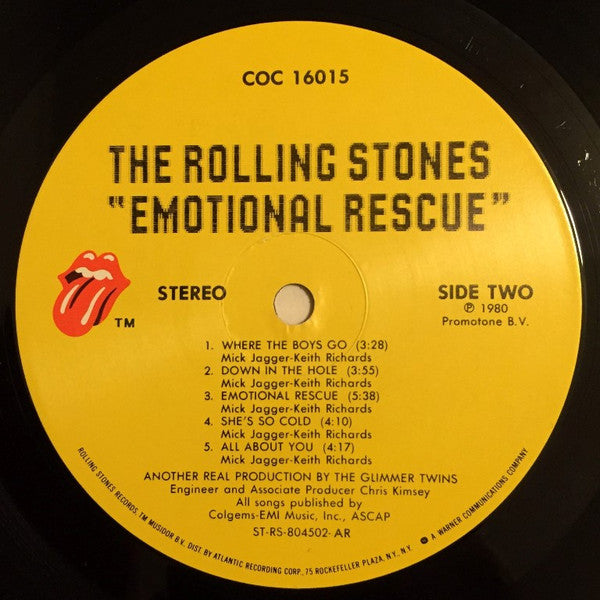 The Rolling Stones : Emotional Rescue (LP, Album, All)