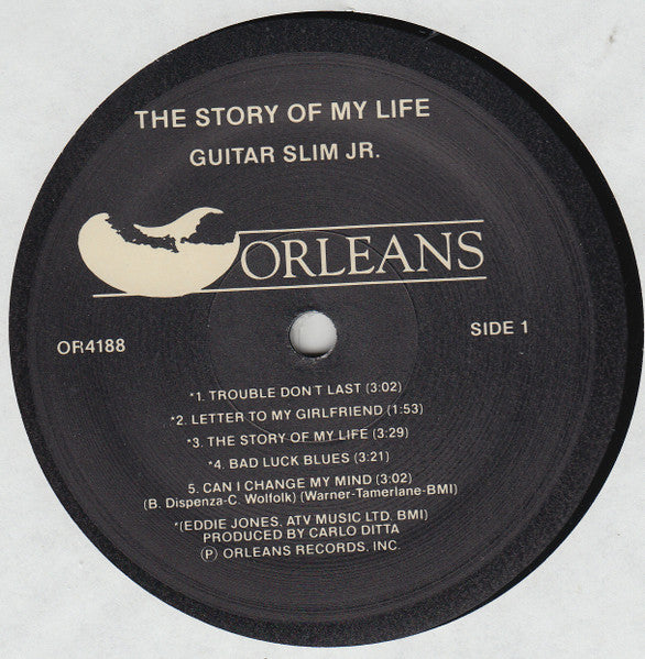 Guitar Slim Jr. : The Story Of My Life (LP, Album)