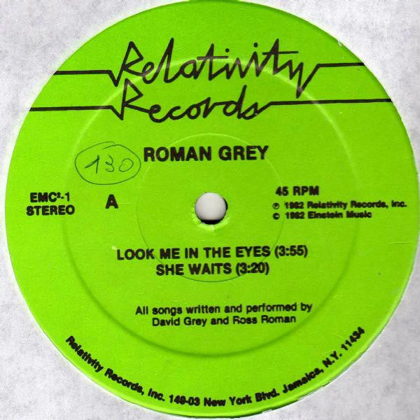 Roman Grey : Look Me In The Eyes (12")