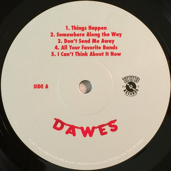 Dawes (2) : All Your Favorite Bands (LP, Album)