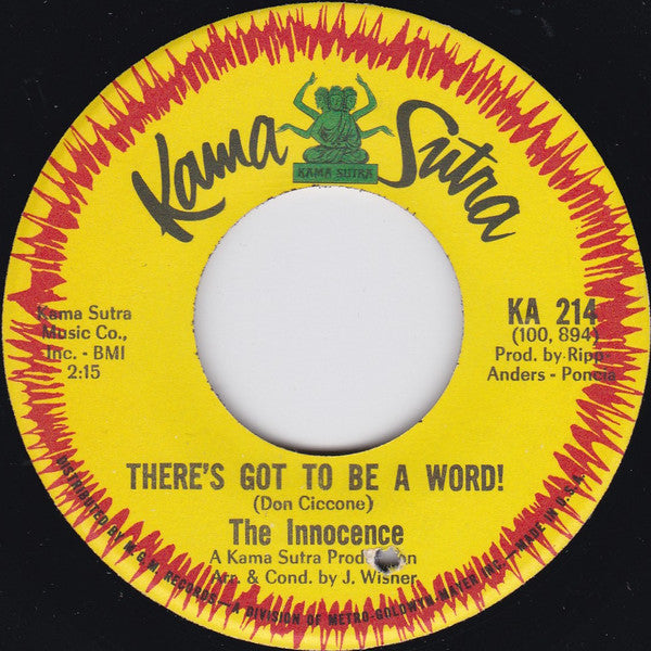 The Innocence : There's Got To Be A Word! (7", Single)