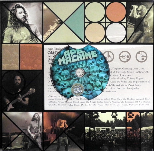 Ape Machine : Live At Freak Valley (LP, Album, Ltd + DVD-D)