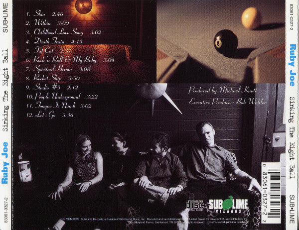 Ruby Joe : Sinking The Eight Ball (CD, Album)