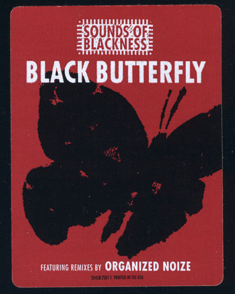 Sounds Of Blackness : Black Butterfly (12", Promo)