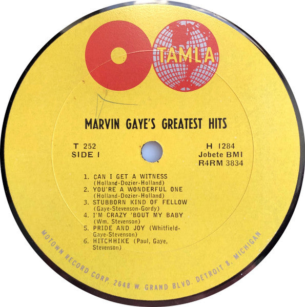 Marvin Gaye : Marvin Gaye's Greatest Hits (LP, Comp)