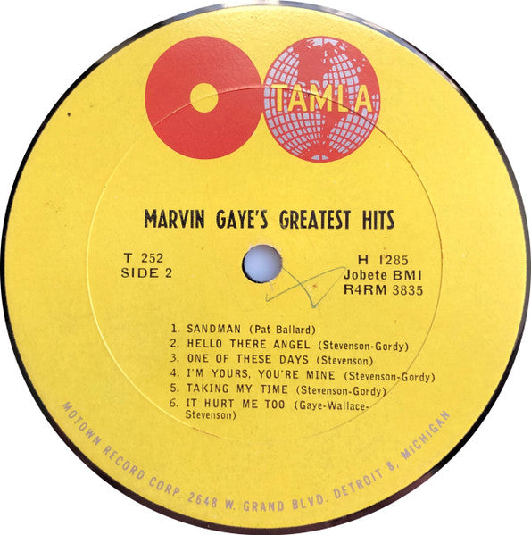 Marvin Gaye : Marvin Gaye's Greatest Hits (LP, Comp)