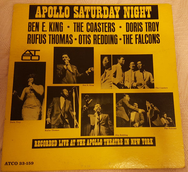 Various : Apollo Saturday Night (LP, Comp, Mono)