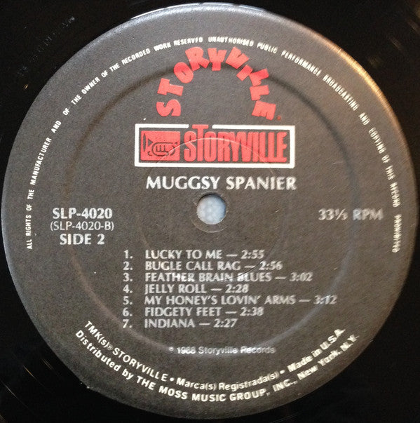 Muggsy Spanier : Muggsy Spanier (LP, Comp)
