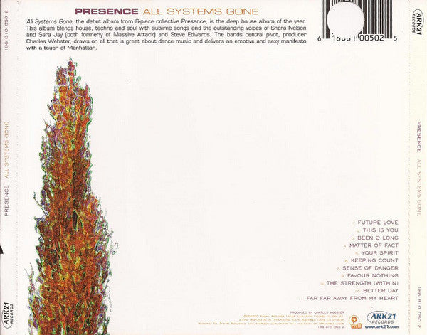 Presence : All Systems Gone (CD, Album)