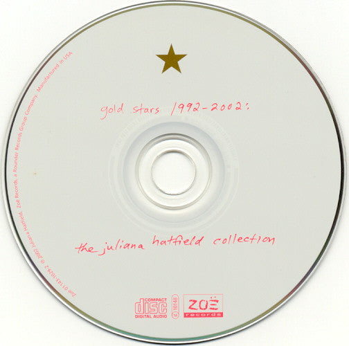 Juliana Hatfield : Gold Stars 1992-2002: The Juliana Hatfield Collection (CD, Comp)