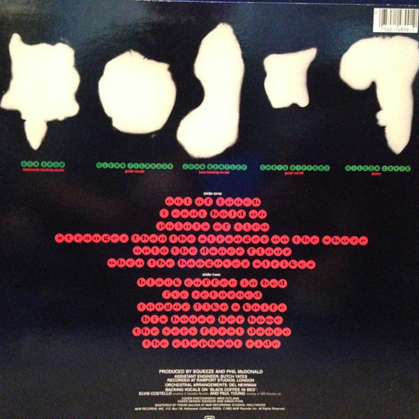 Squeeze (2) : Sweets From A Stranger (LP, Album, B -)