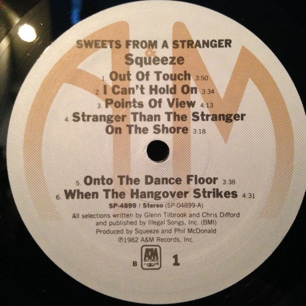 Squeeze (2) : Sweets From A Stranger (LP, Album, B -)