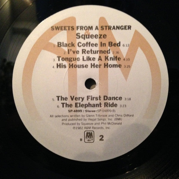 Squeeze (2) : Sweets From A Stranger (LP, Album, B -)
