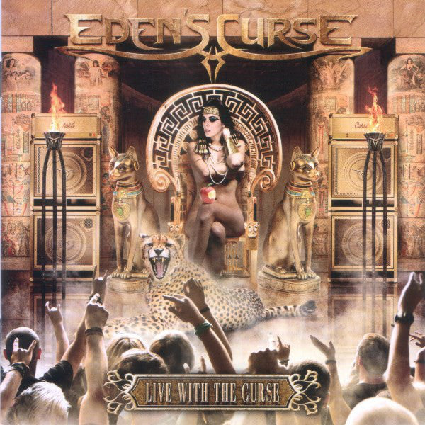 Eden's Curse : Live With The Curse (2xCD, Album)