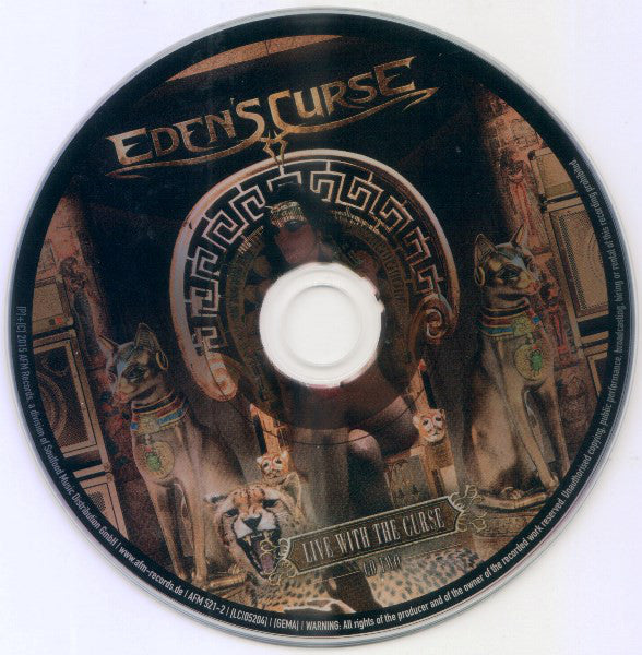 Eden's Curse : Live With The Curse (2xCD, Album)