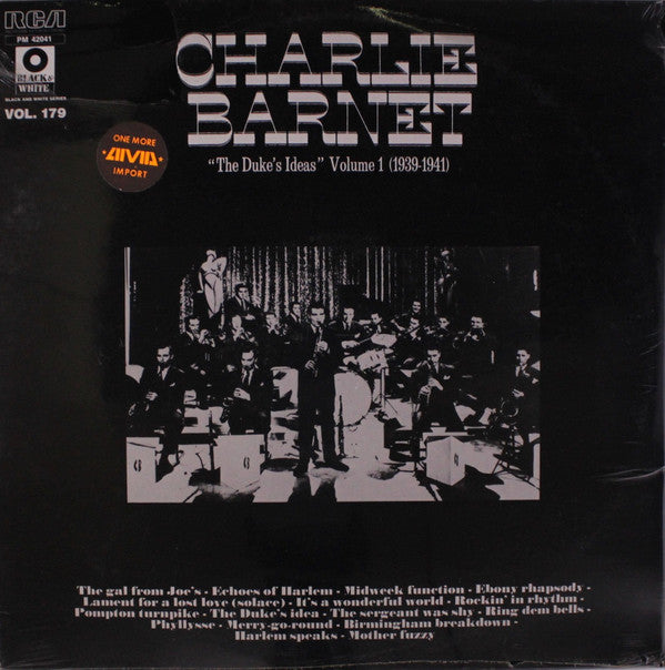 Charlie Barnet : "The Duke's Ideas" Volume 1 (1939-1941) (LP, Comp)