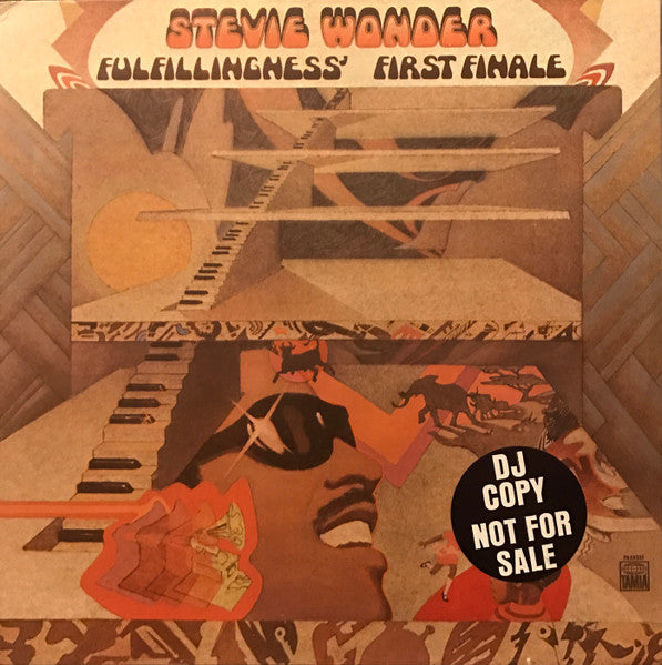 Stevie Wonder : Fulfillingness' First Finale (LP, Album, Ter)