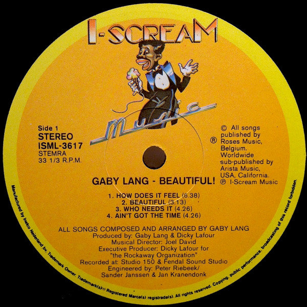 Gaby Lang : Beautiful! (LP, Album)