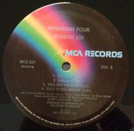 Wishbone Ash : Wishbone Four (LP, Album, Glo)