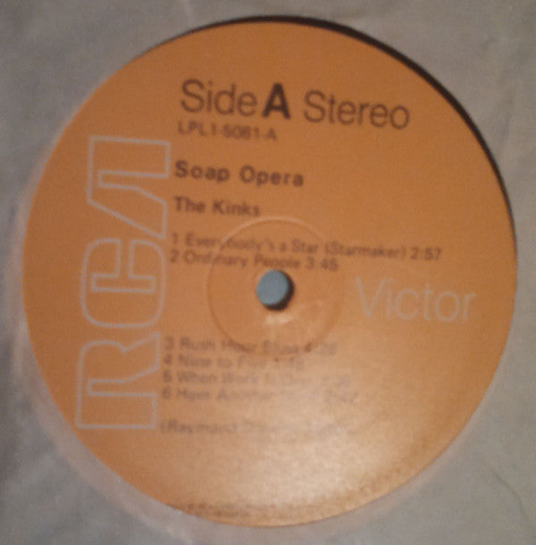 The Kinks : Soap Opera (LP, Album, Gat)