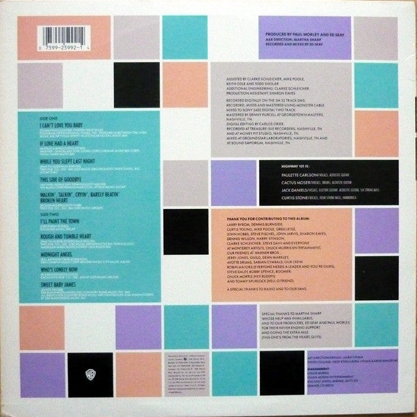 Highway 101 : Paint The Town (LP, Album)