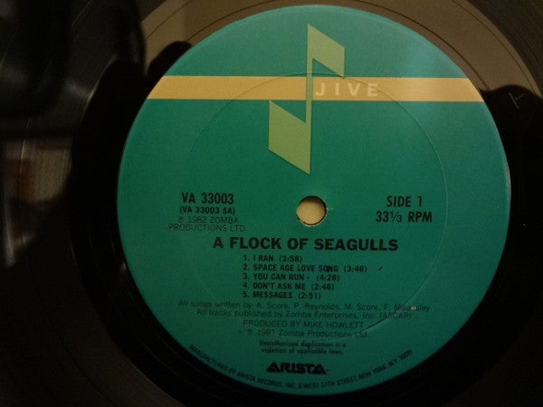 A Flock Of Seagulls : A Flock Of Seagulls (LP, Album)